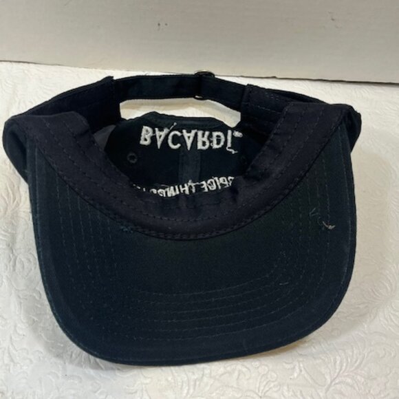 Bacardi Spice Things Up Adjustable Cotton Baseball Cap Black PROMO HAT - Picture 10 of 10
